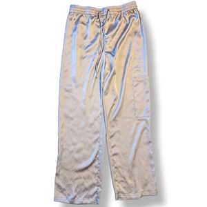 Cream Topshop Silky Pants with Pockets (cargo?)